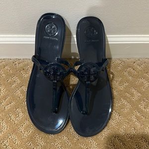Navy blue Tory Burch sandals